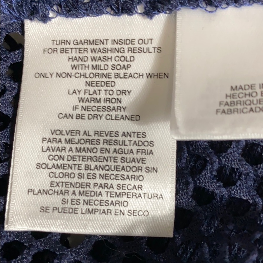 JNY-JONES NEW YORK FISHNET HOODIE TOP - Picture 7 of 7
